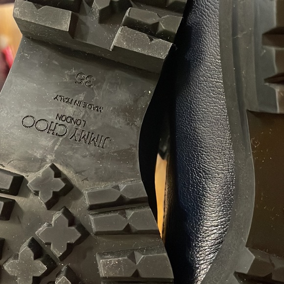 Jimmy Choo
Hatcher Jeweled Combat Boot, Navy 35 - Picture 9 of 10